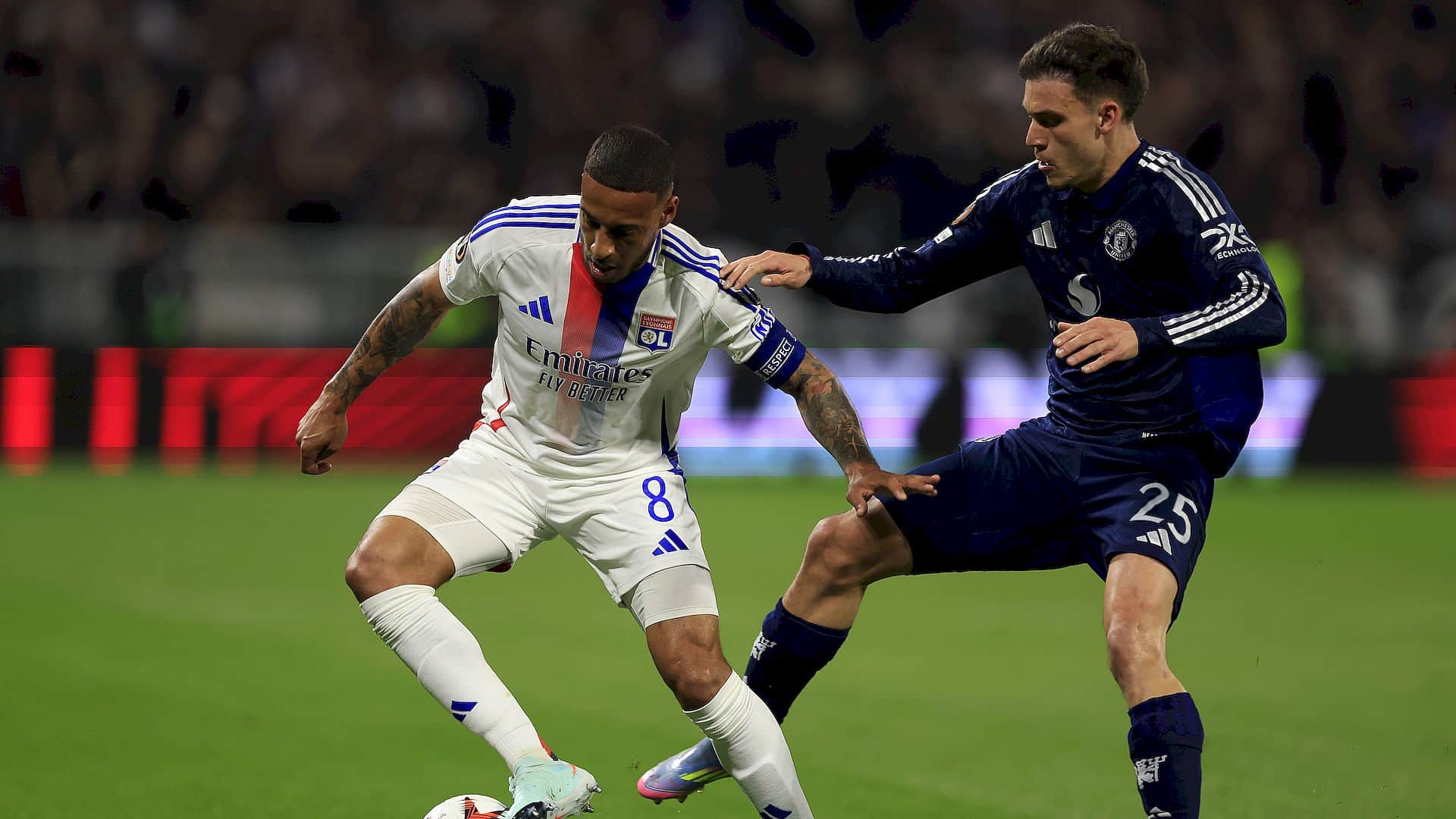 cronaca manchester united - olympique lyonnais