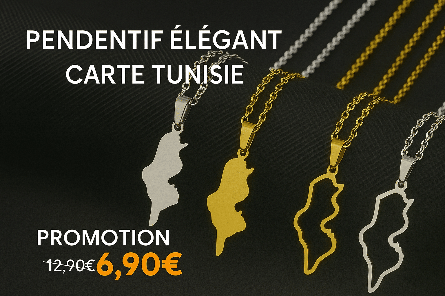 Pendentif Tunisie