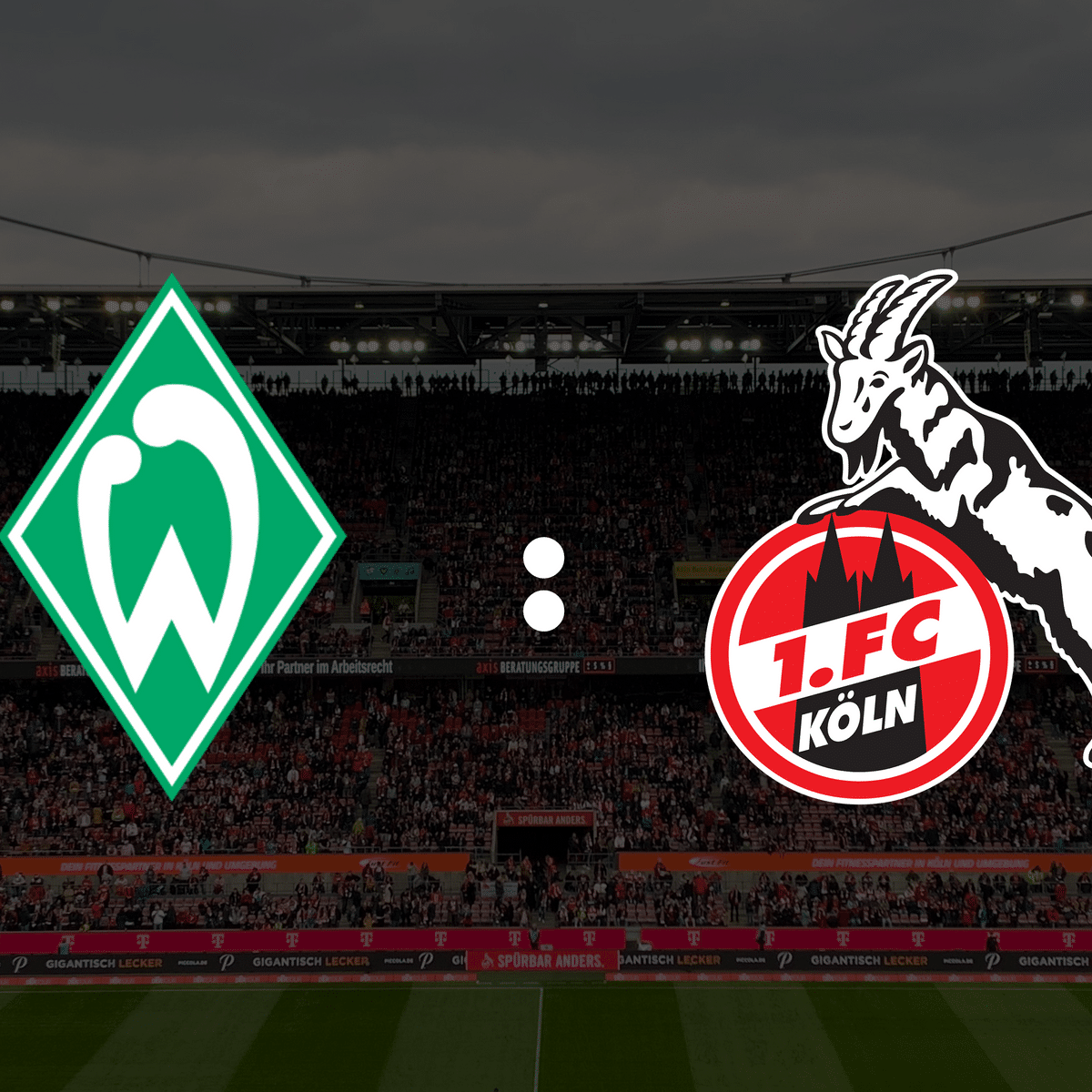 Programme De Match Vintage Werder Bremen Vs 1. FC Köln - Saison 1966/67 - Occasion
