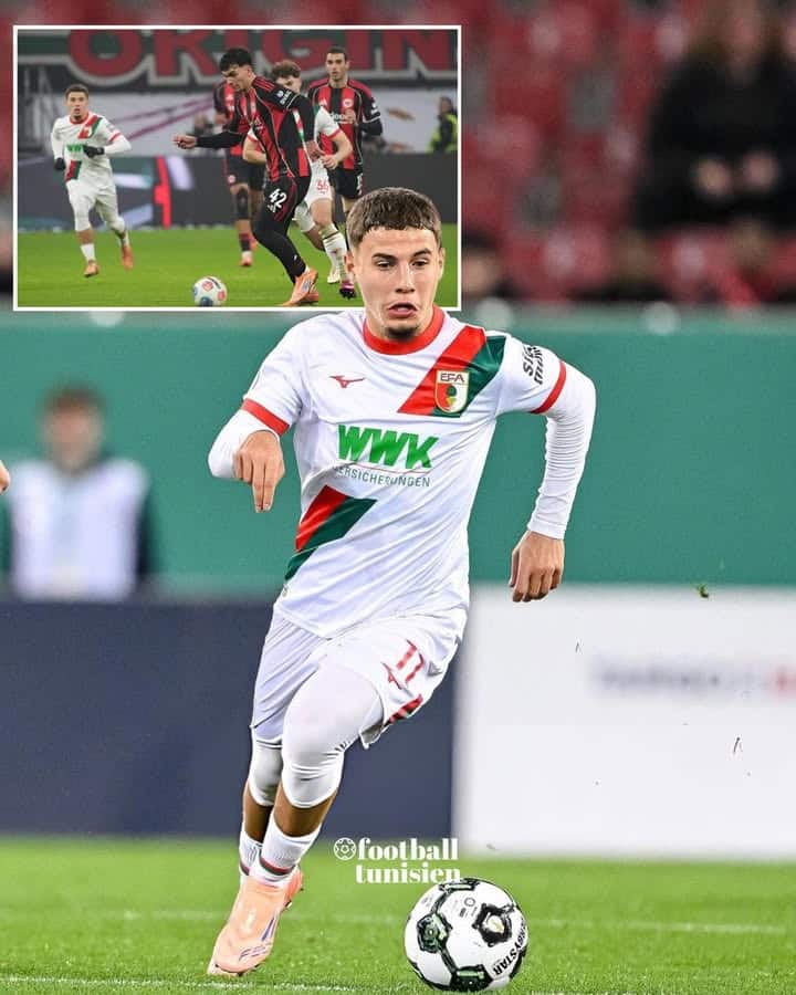 Frankfurt bat Augsburg 1-0 malgré le retour d’Al-Gharbi