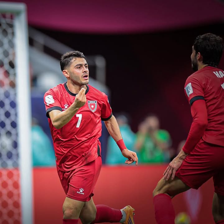 L’équipe de Jordanie bat l’Égypte et termine en tête du groupe