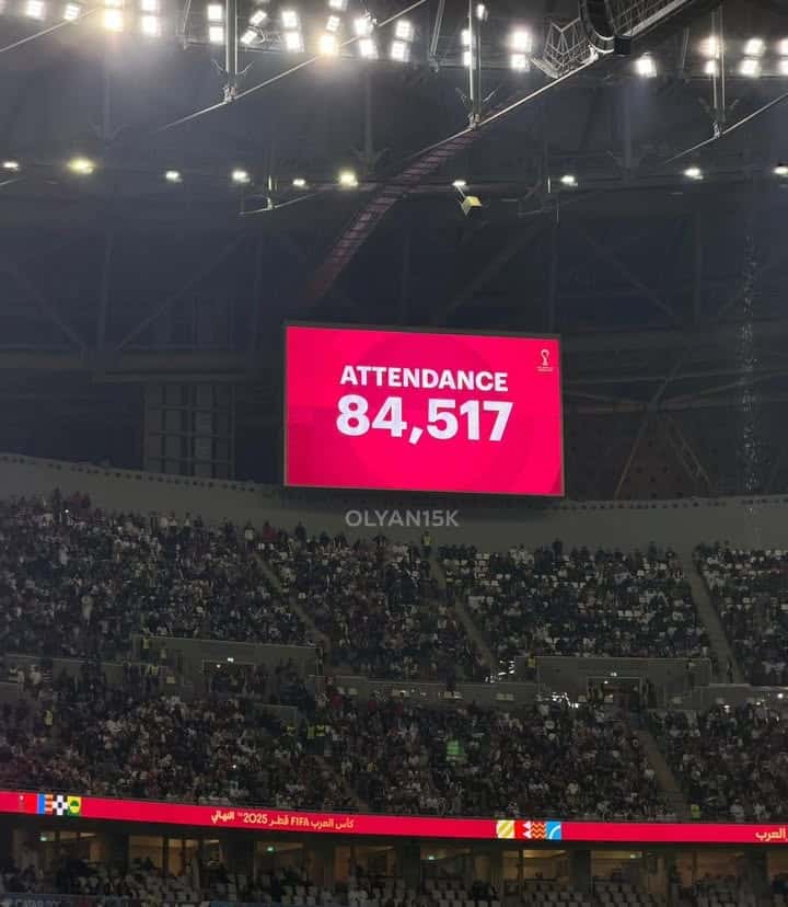 Succès retentissant pour la finale de la Coupe arabe à Lusail