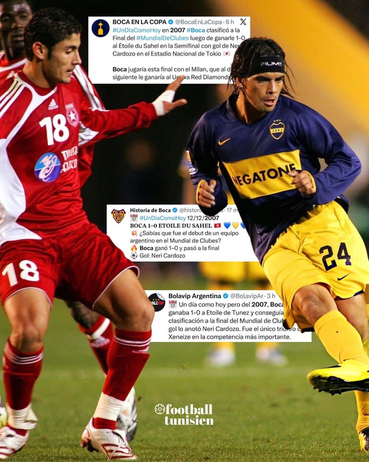 Le 12 décembre 2007, le S.N. s’incline face au Boca Juniors