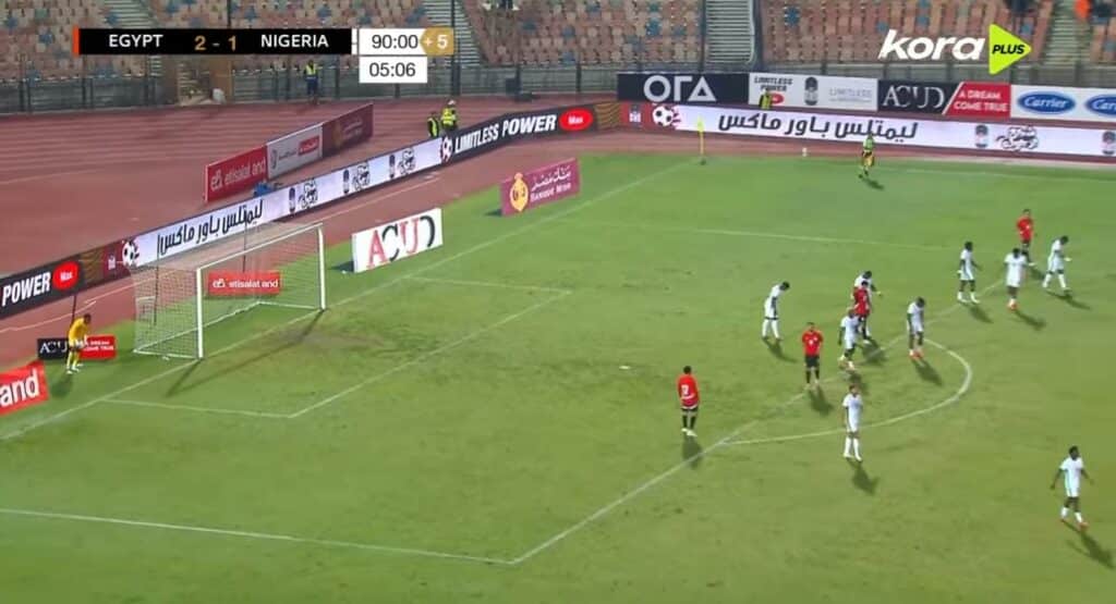 Nigeria s&rsquo;incline face à l&rsquo;Égypte 2-1 en AFCON