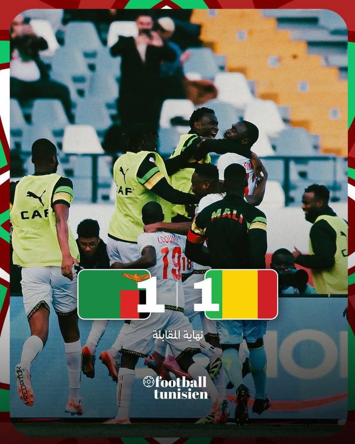 Zambie accroche le Mali en fin de match