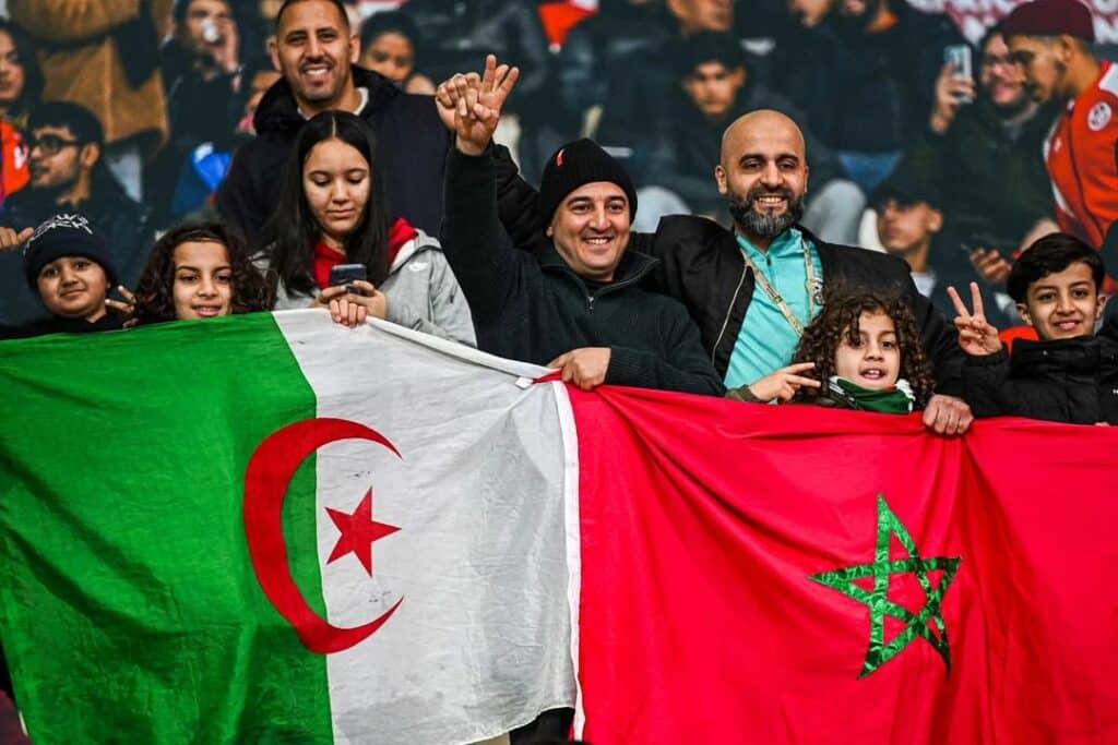 Soutien des Algériens et Marocains salué dans le football