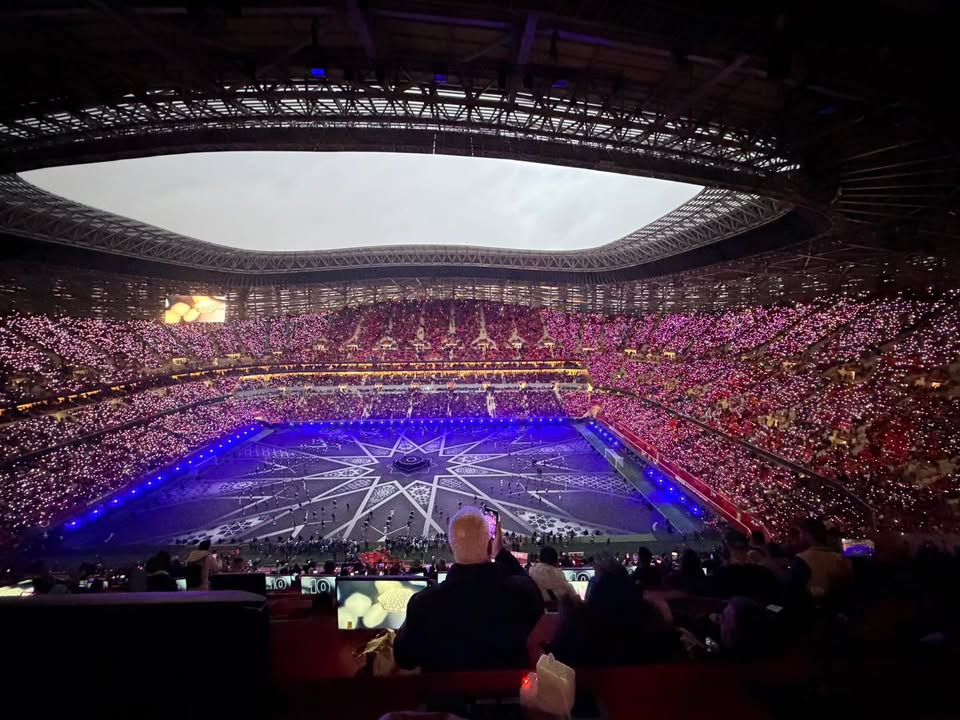 Stade comble lors de la cérémonie d&rsquo;ouverture