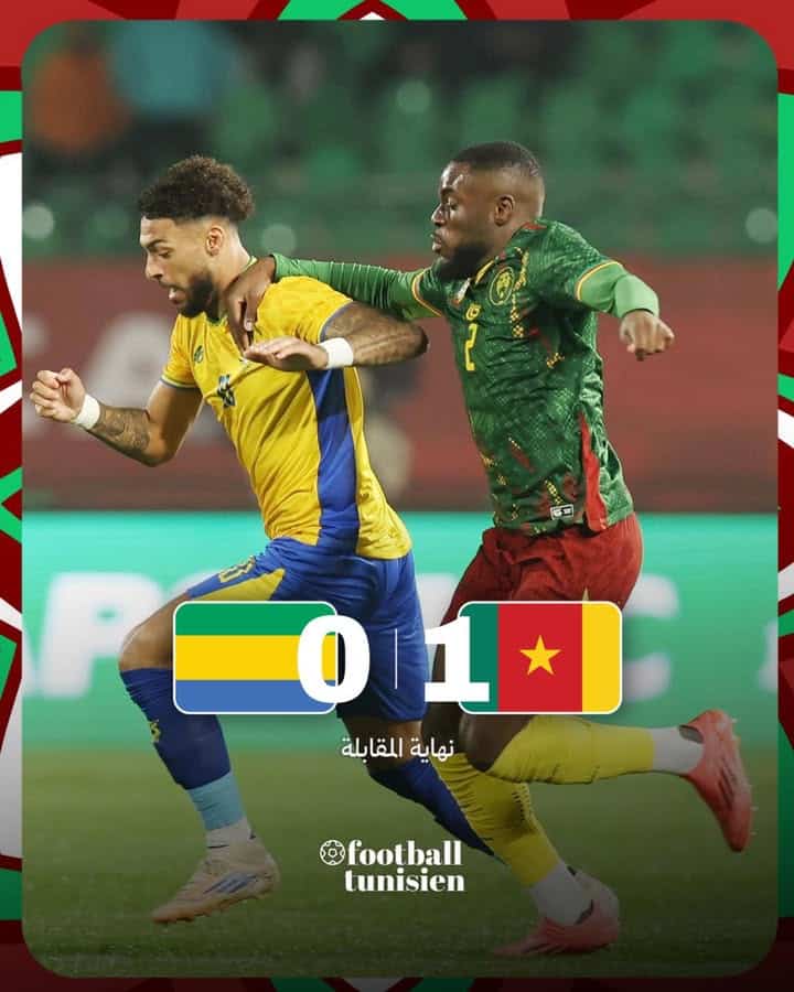 La victoire du Cameroun contre le Gabon en match captivant