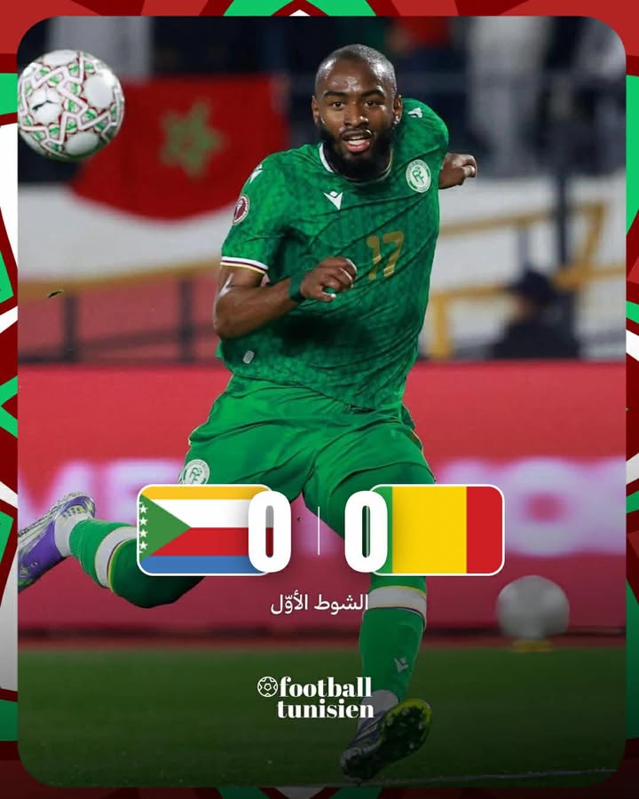Match nul entre Mali et Comores en première mi-temps