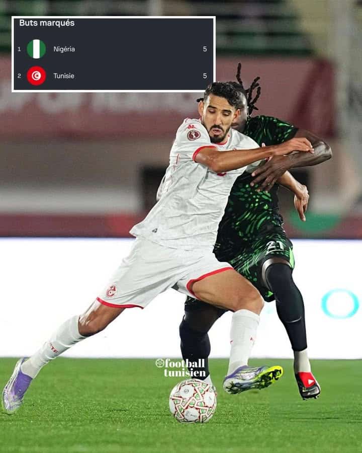 Tunisie et Nigeria, meilleurs attaquants de la CAN avec 5 buts