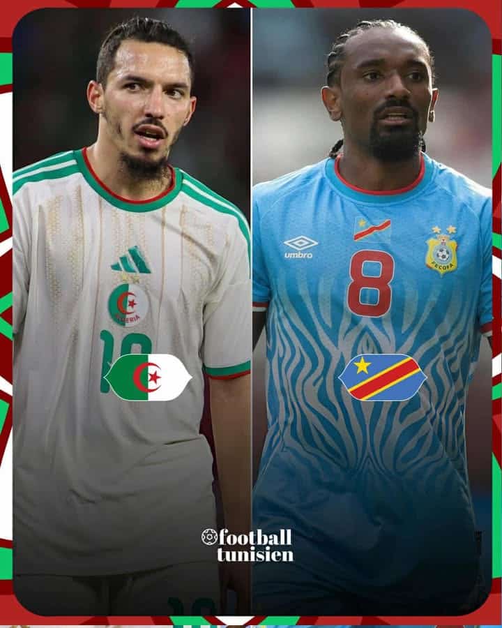 Algérie affronte la République du Congo en huitièmes de finale