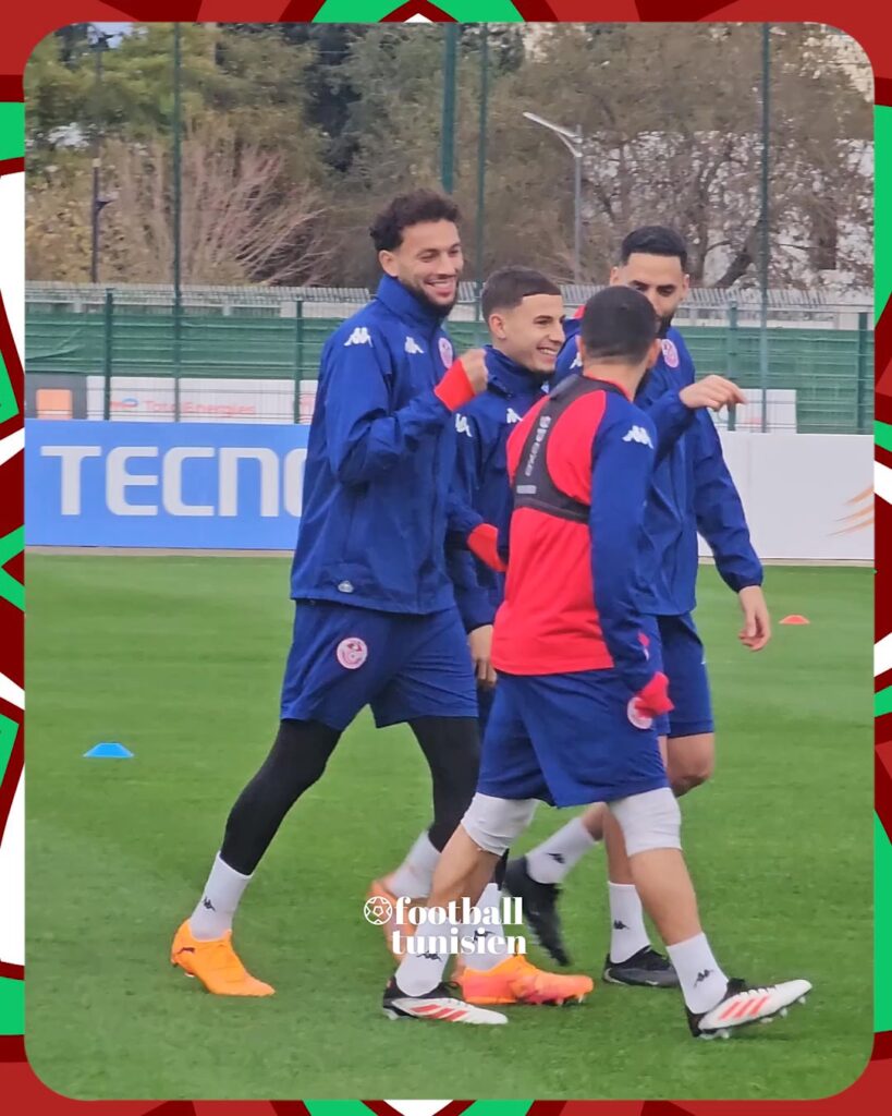 L&rsquo;équipe termine ses préparatifs pour le match contre le Nigeria.