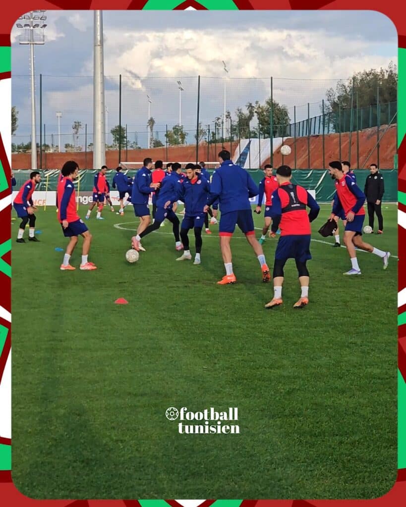L&rsquo;équipe termine ses préparatifs pour le match contre la Tanzanie.
