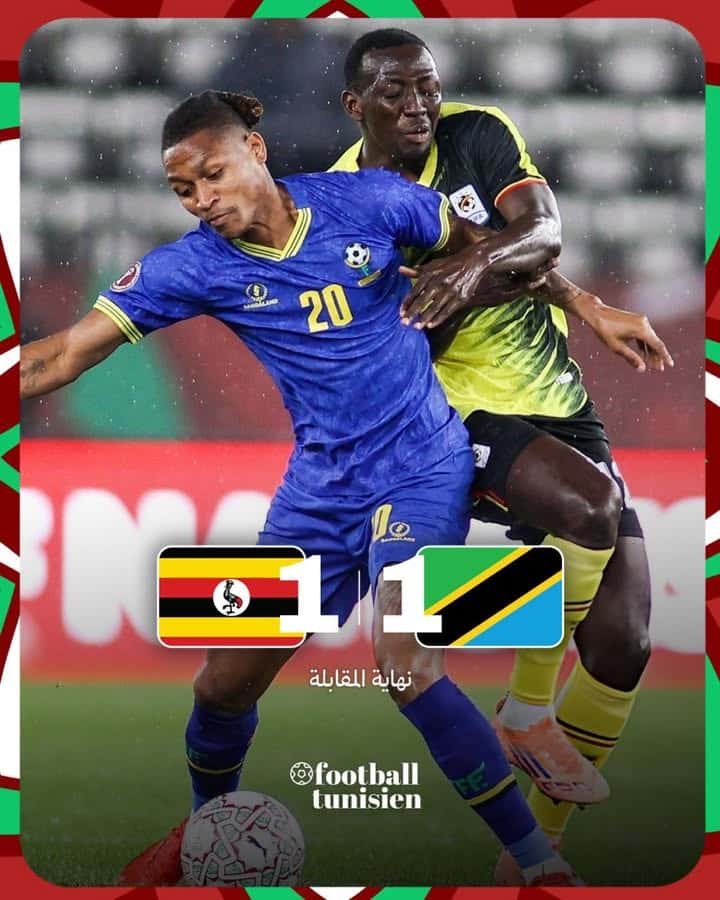 Match nul entre la Tanzanie et l&rsquo;Ouganda