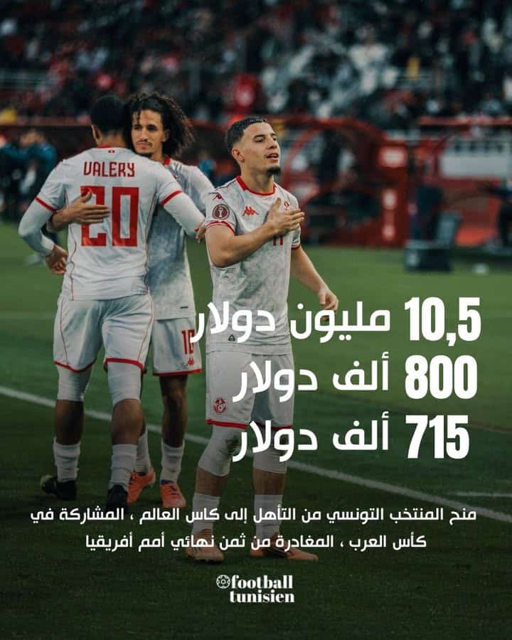 Le sélectionneur tunisien reçoit près de 12 millions de dollars pour l&rsquo;avenir.