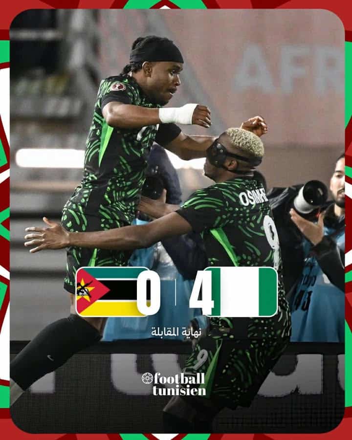 L&rsquo;équipe du Nigeria atteint les quarts de finale