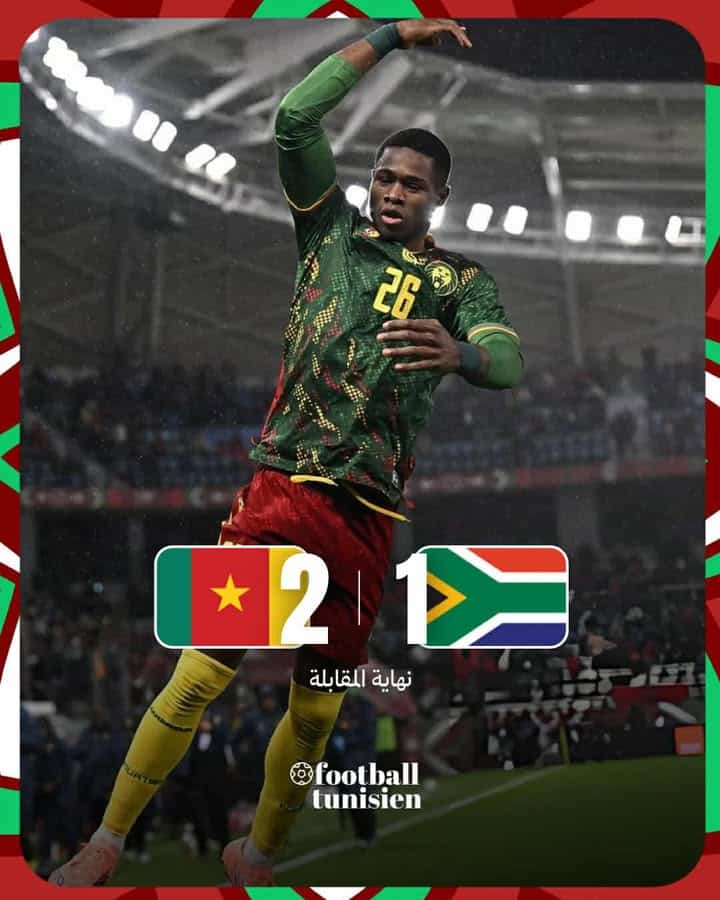 Le Cameroun se qualifie pour les quarts de finale face à l&rsquo;Afrique du Sud