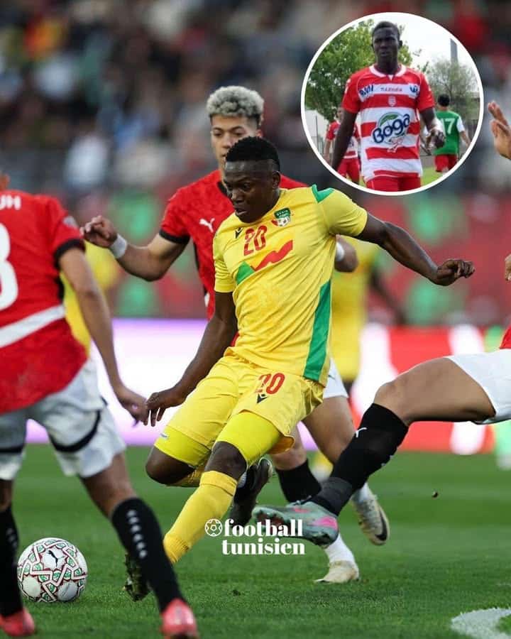 Joudel Dossou égalise pour le Bénin contre l&rsquo;Égypte