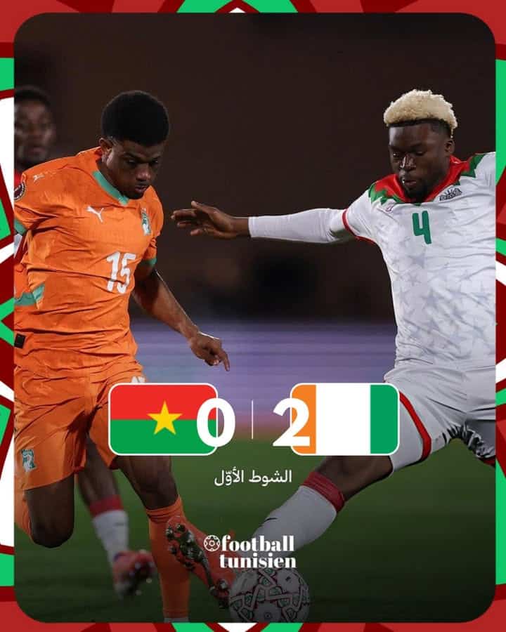 Match nul entre la Côte d&rsquo;Ivoire et le Burkina Faso