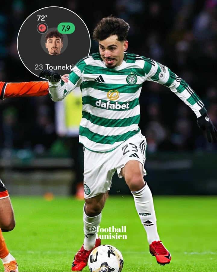 Match important pour Tounakti contre Celtic en Écosse
