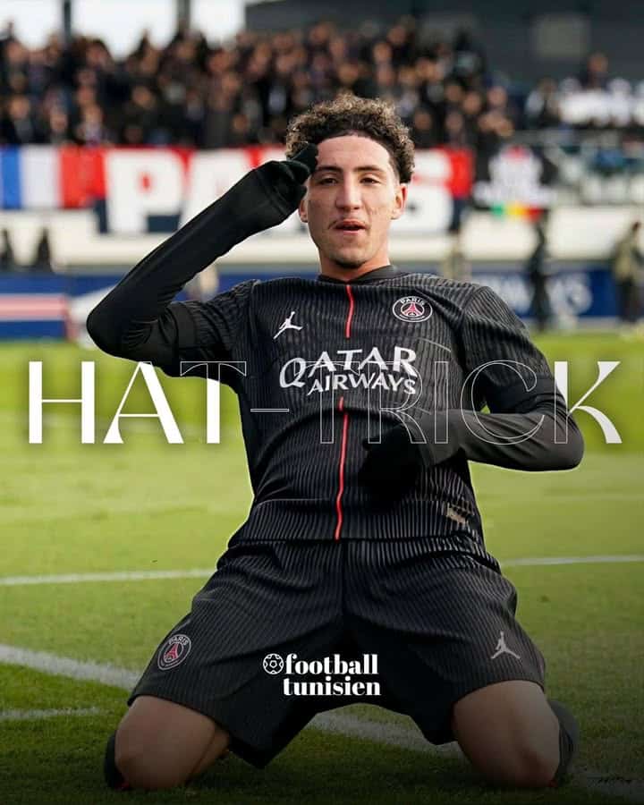 Hat-trick d&rsquo;Adam Al Ayari avec le PSG U18