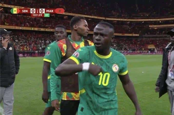 Sadio Mané marque à la 107ème minute