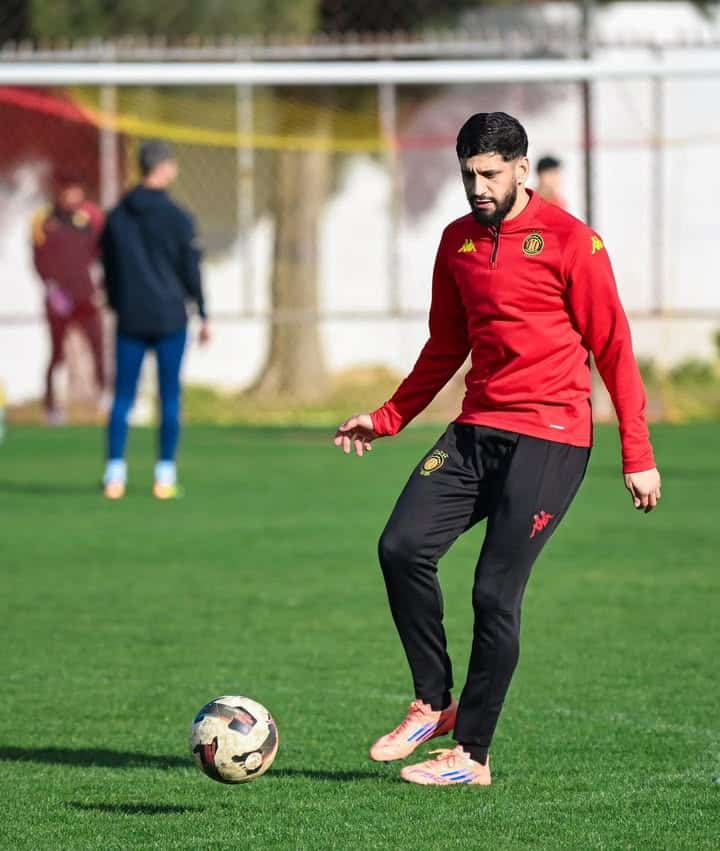 Première séance d&rsquo;entraînement de Hamza Rafia