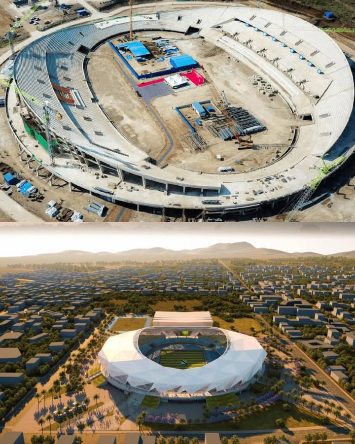 Le stade Samia Hassan en Tanzanie avance bien