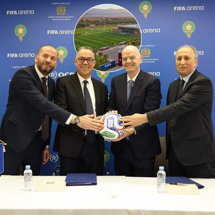 FIFA signe un accord avec le Maroc pour des stades
