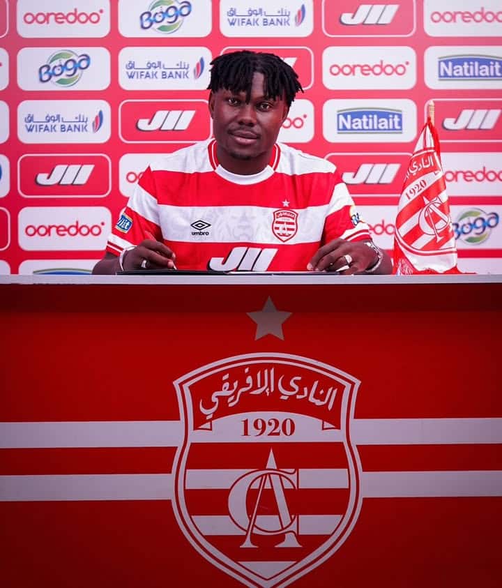 Le club africain signe le joueur Alan Kante