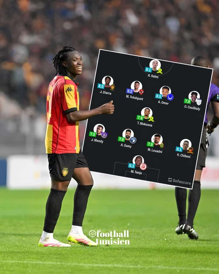 Jack Diara du Club Africain dans l&rsquo;équipe idéale