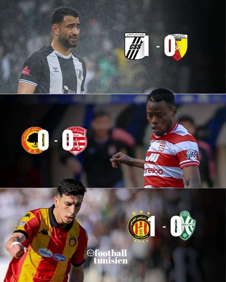 Le club de Bizerte mène à la mi-temps