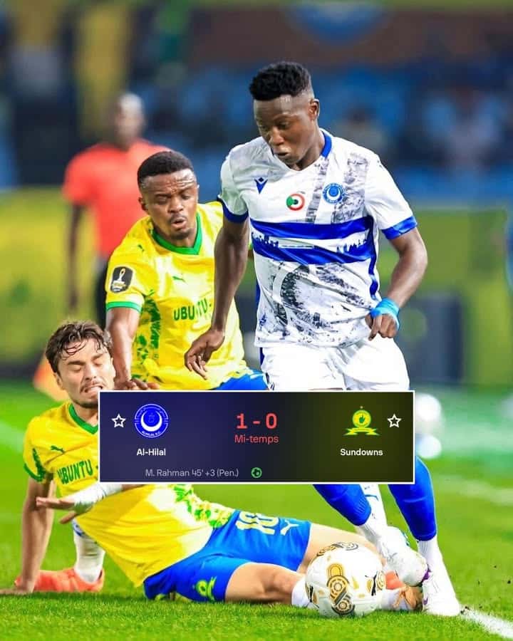 Le Hilal Soudanais prend l&rsquo;avantage sur Sundowns