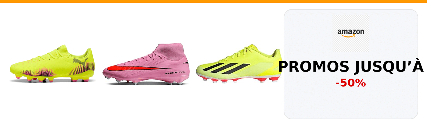 En promo sur Amazon - Chaussures de football