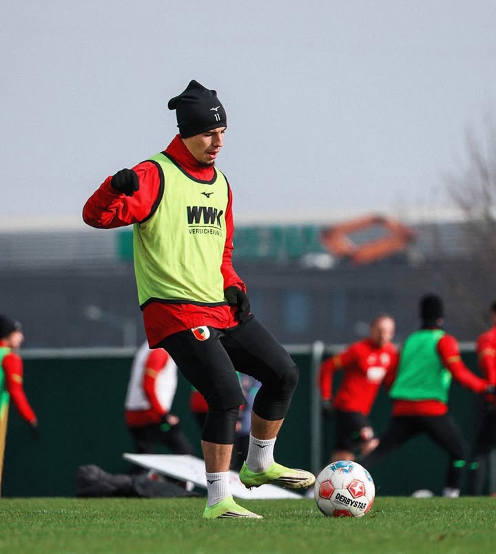 Ismaïl El Gharbi s&rsquo;entraîne avec Augsburg