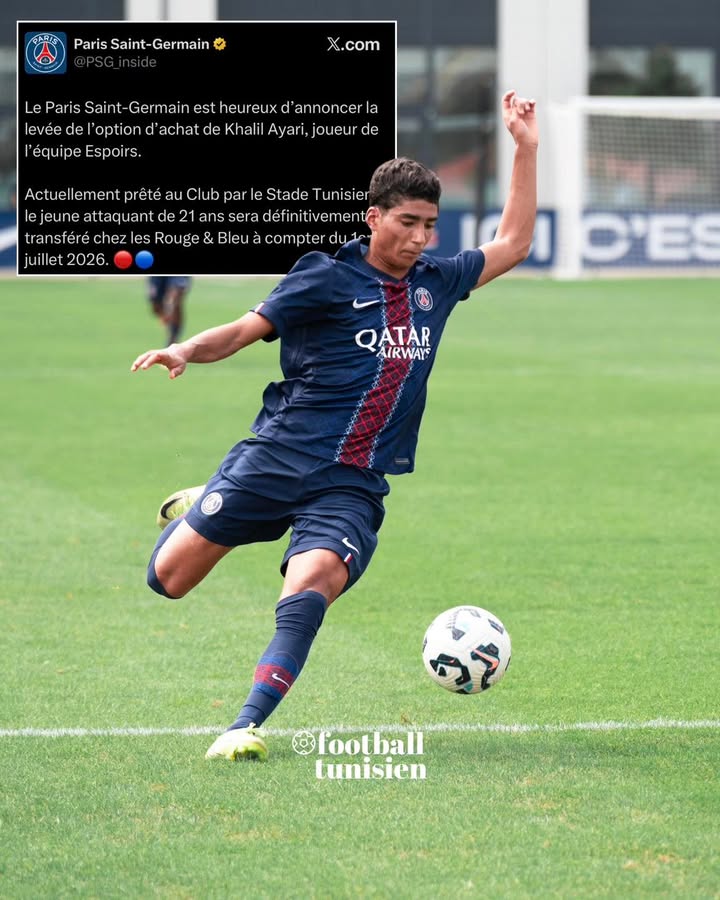 Paris Saint-Germain annonce un transfert historique