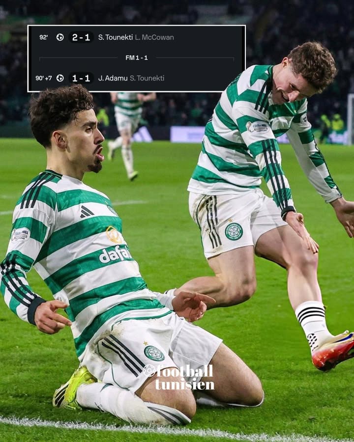 Celtic égalise et marque en prolongation