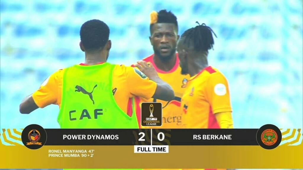 Dynamo Zambie bat Renaissance Berkane en Ligue des champions