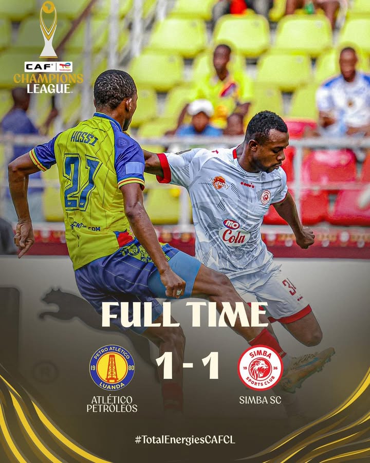 Simba obtient un match nul contre Petro