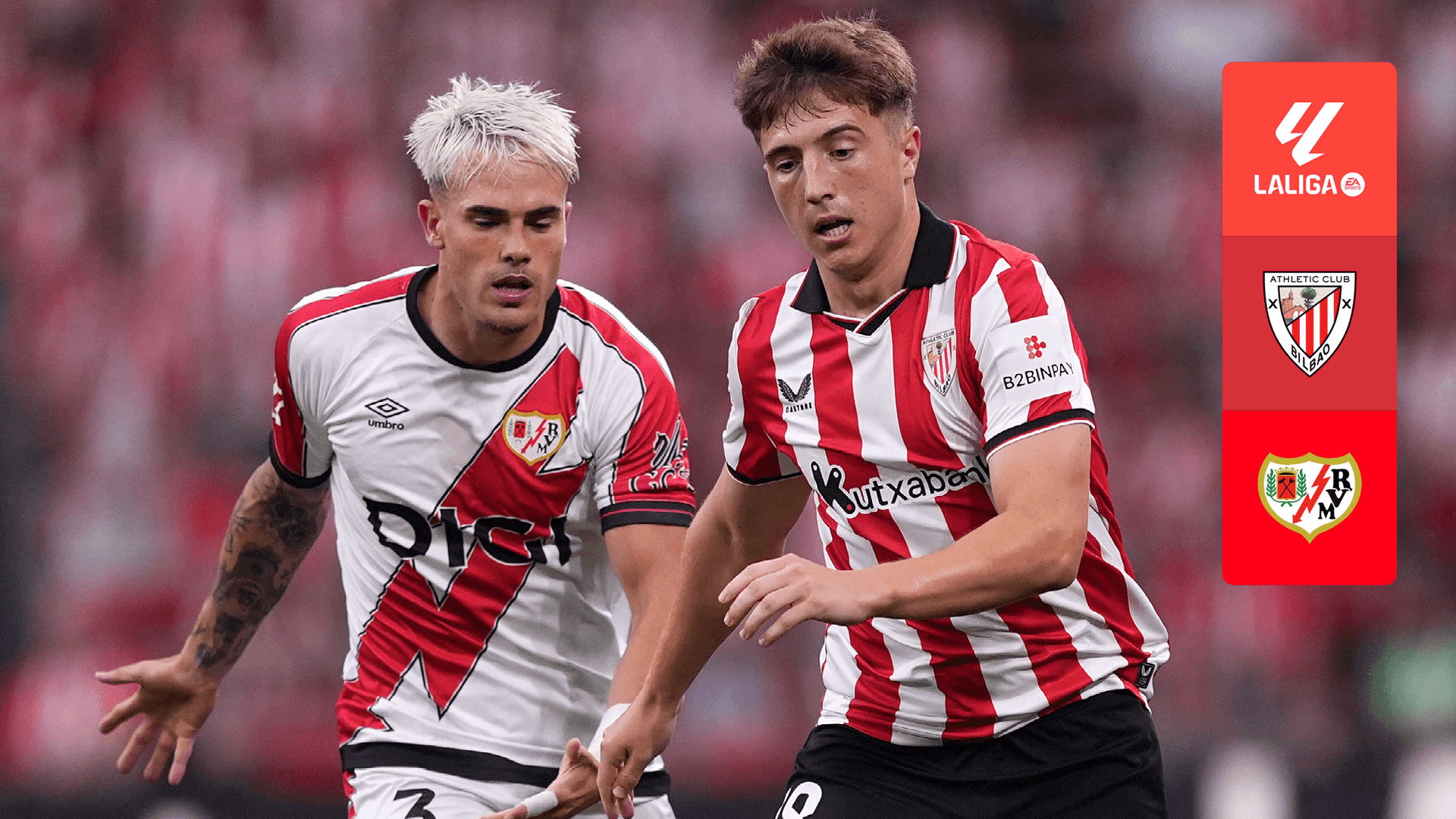 Rayo Vallecano - Athletic Bilbao : chaînes et horaires
