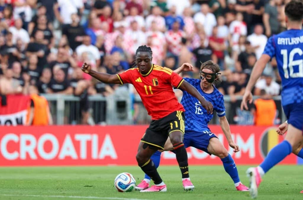 L&rsquo;équipe belge remporte son match contre la Croatie