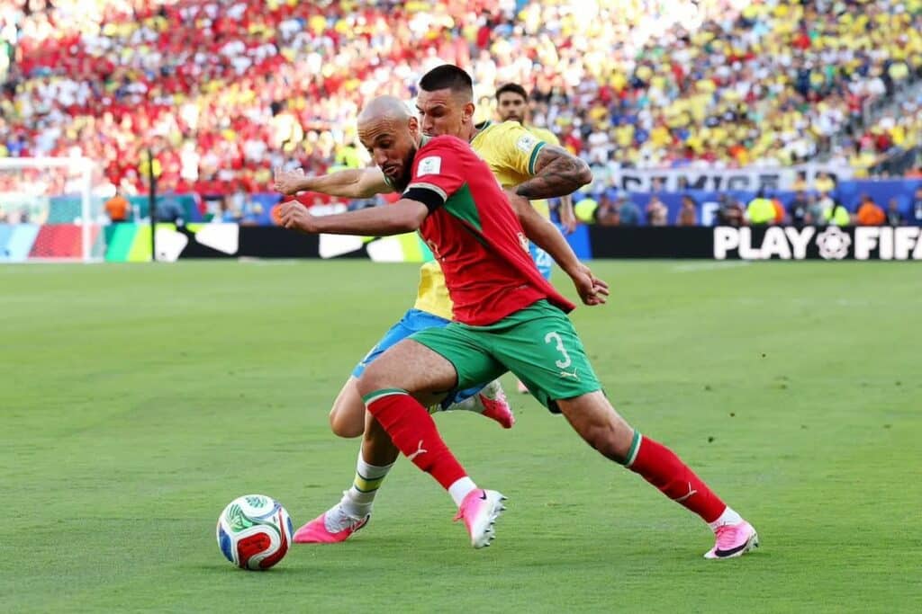 Match nul entre le Brésil et le Maroc