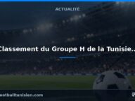 CAN 2027 : Classement du Groupe H de la Tunisie après la Première Journée