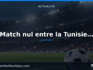 Match nul entre la Tunisie et le Maroc lors des qualifications U20