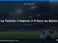 Qualifications CAN U23 : La Tunisie s&rsquo;impose 2-0 face au Bénin