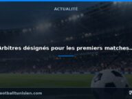 Arbitres désignés pour les premiers matches de la 6ème journée de Ligue 1