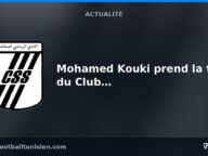 Mohamed Kouki prend la tête du Club Sportif Sfaxien