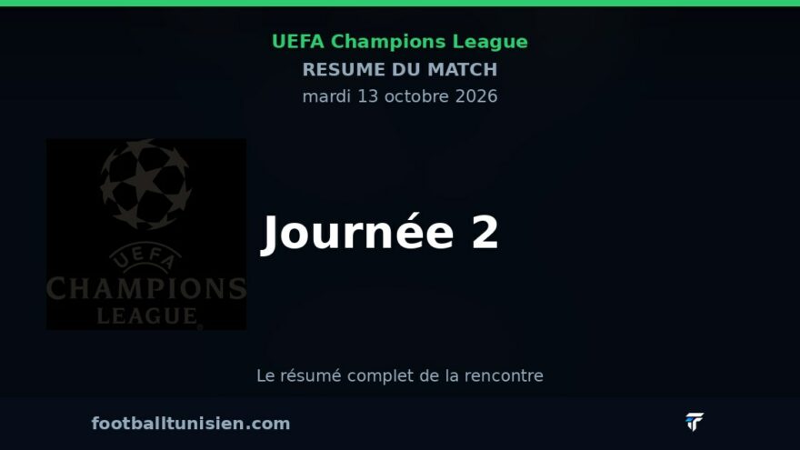 UEFA Champions League - Journée 2