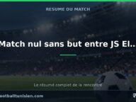 Match nul sans but entre JS El Omrane et Avenir Sportif de la Marsa