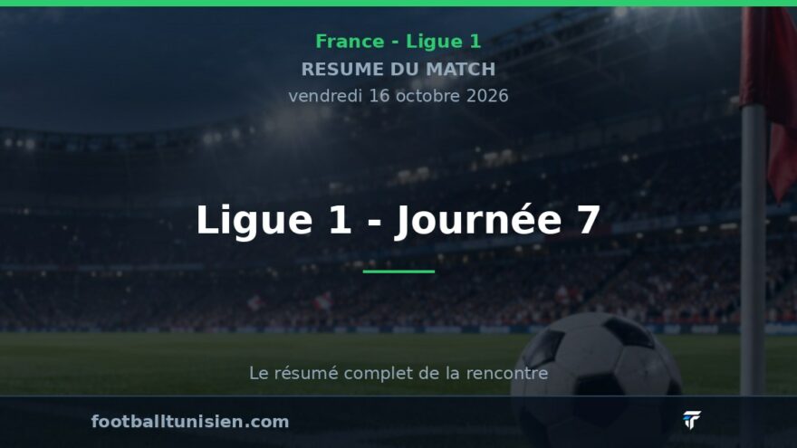 Ligue 1 - Journée 7 : Débuts dominants et attentes incertaines